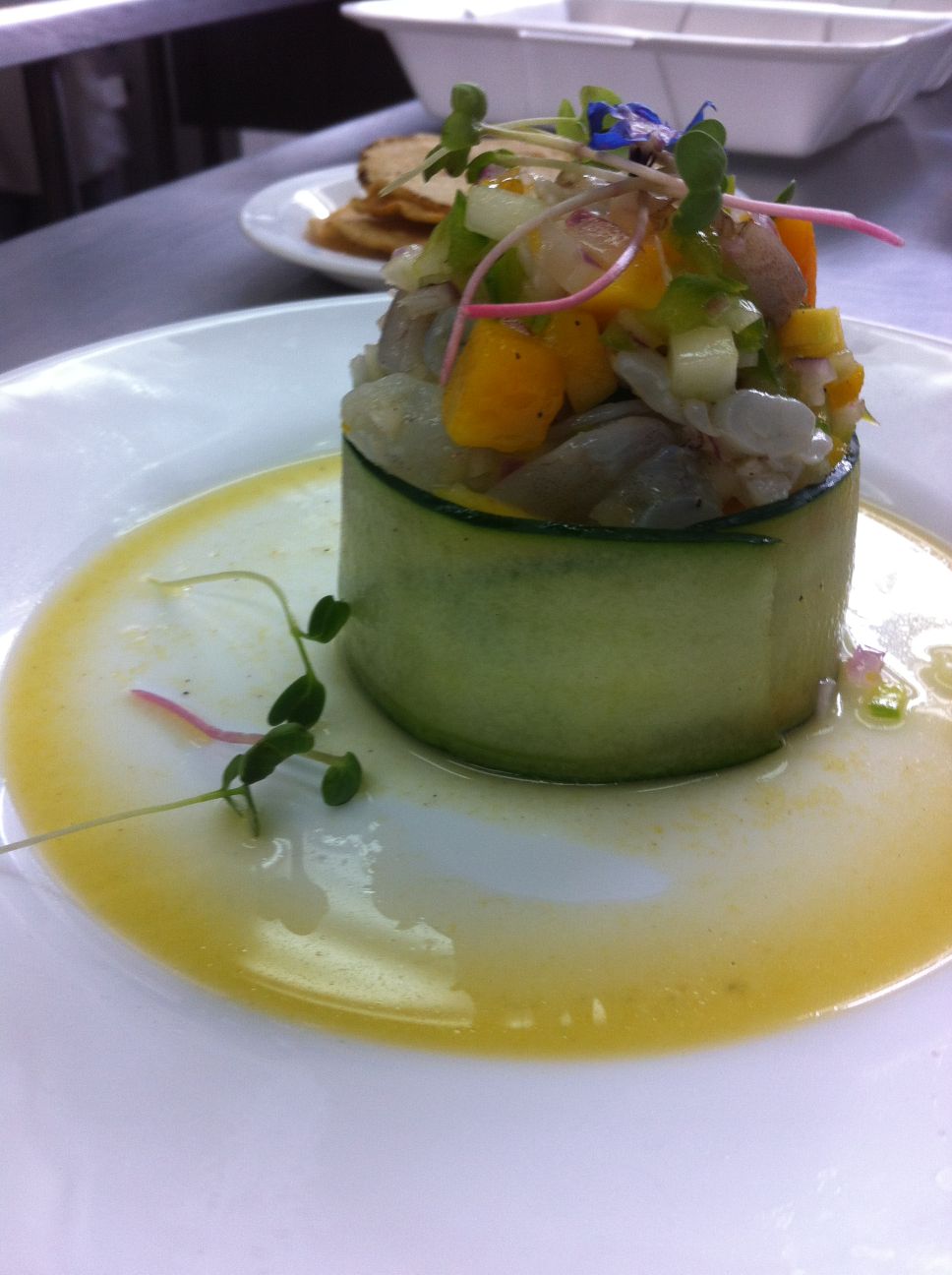 Cacao Shrimp Ceviche